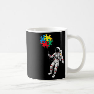 Astronaut Lloon Autism Awareness Space Autistic Ki Coffee Mug