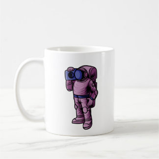 Astronaut Loves Music Coffee Mug