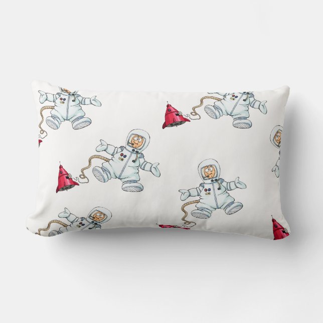 astronaut lumbar cushion (Front)