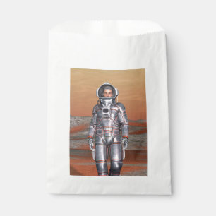 Astronaut Mars Space Explorer on Alien Planet Favour Bag