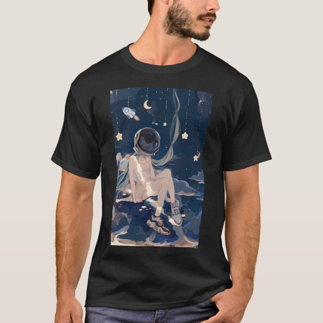 Astronaut Miku T-Shirt (Front)