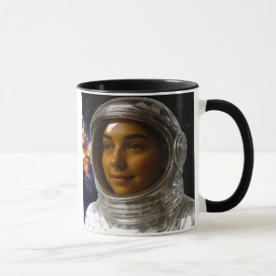 Astronaut mission mug