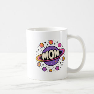 Astronaut Mom Solar System Planets Mother's Da Coffee Mug