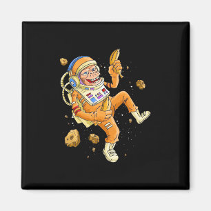 Astronaut Monkey Space Magnet
