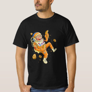 Astronaut Monkey Space T-Shirt