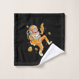 Astronaut Monkey Space Wash Cloth
