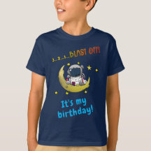 Astronaut & Moon, It's My Birthday!  