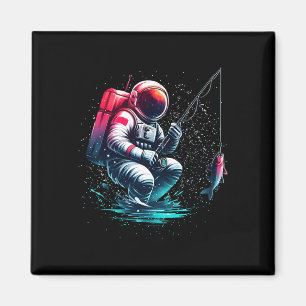 Astronaut Moon Space Shirt Galaxy Shirt Space Gala Magnet