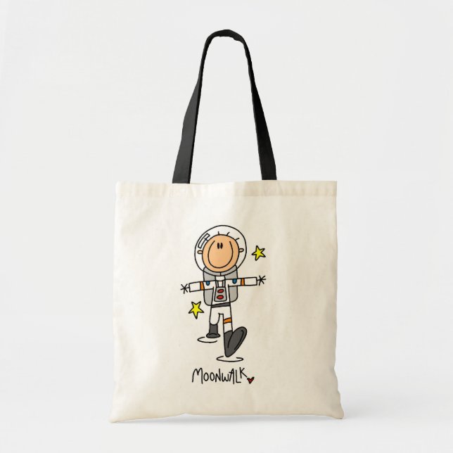 Astronaut Moonwalk Tshirts and Gifts Tote Bag (Front)