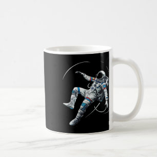 Astronaut Muay Thai Boxing Karate Kickboxing Marti Coffee Mug