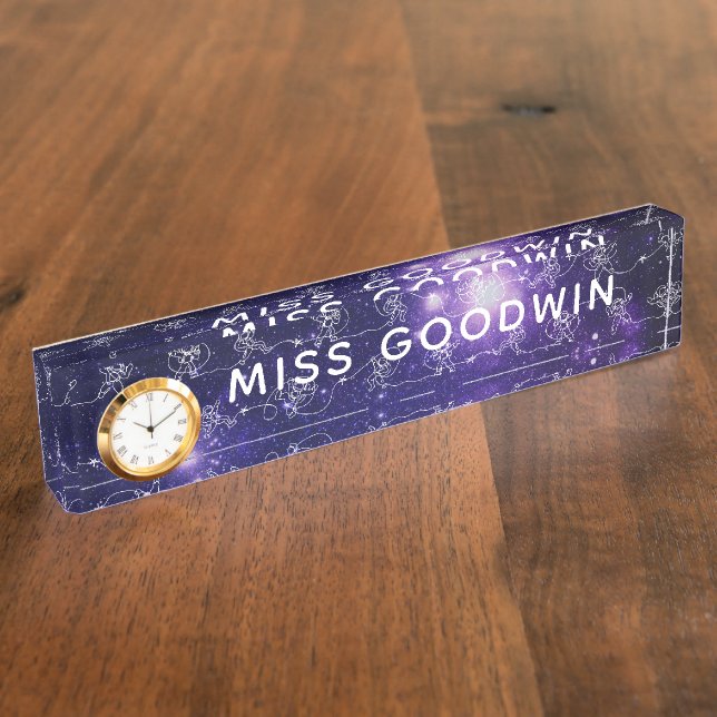 Astronaut Nameplate (Side)