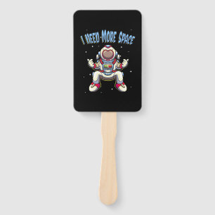 Astronaut Need More Space Hand Fan