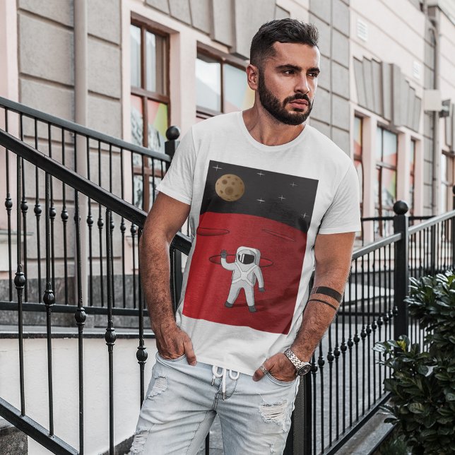 Astronaut on Mars Space Explorer Red Planet  T-Shirt (Creator Uploaded)