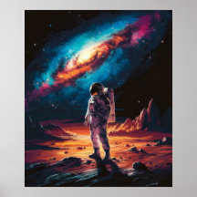 Astronaut on the Planet
