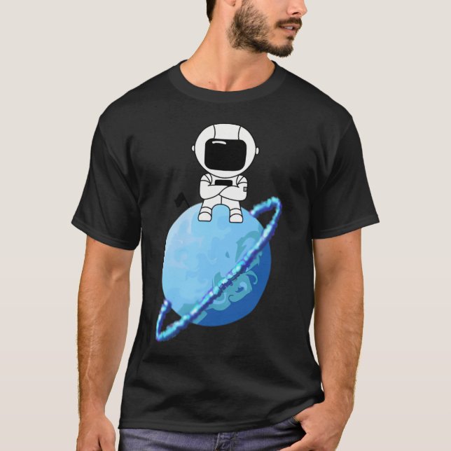 Astronaut On Uranus T-Shirt (Front)