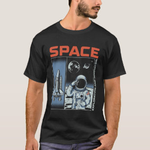 Astronaut Outer Space Exploration and Innovation S T-Shirt