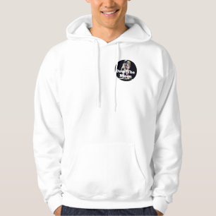 Astronaut over the moon hoodie