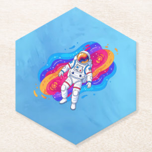 Astronaut Paper Coaster