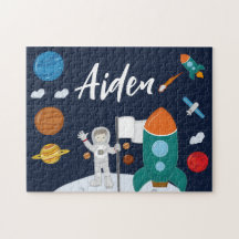 Astronaut Personalised Jigsaw Puzzle