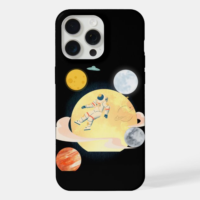 Astronaut phone  iPhone case (Back)