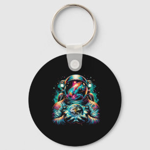 Astronaut Planets Astronaut Science Space Cosmic E Key Ring