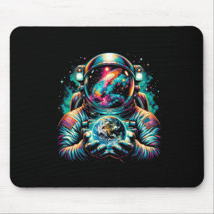 Astronaut Planets Astronaut Science Space Cosmic E Mouse Pad