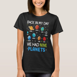 Astronaut Planets Solar System Dwarf Space  Astron T-Shirt
