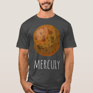 Astronaut Planets Solar System ,Space Lovers Mercu T-Shirt