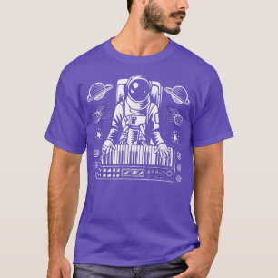 Astronaut Play Analogue Synthesizer Space Design M T-Shirt