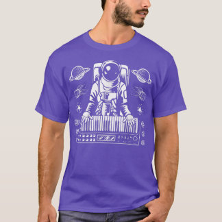 Astronaut Play Analogue Synthesizer Space Design M T-Shirt
