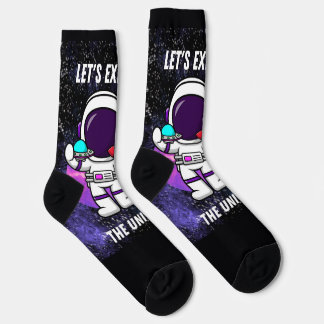 astronaut quote socks