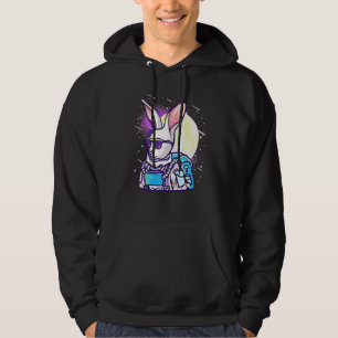Astronaut Rabbit - In Space Hoodie