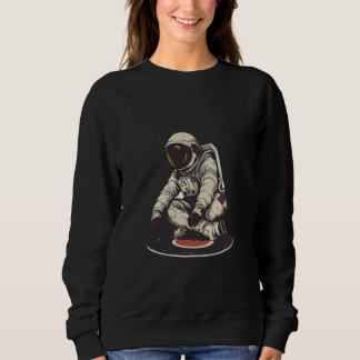 Astronaut Record Music Vinyl Sweatshirt