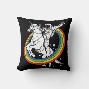 Astronaut Riding Unicorn Cushion