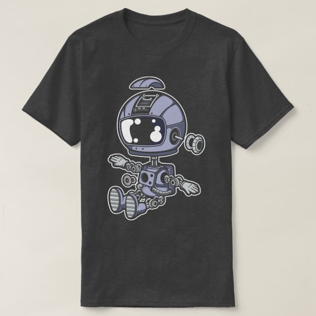 ASTRONAUT ROBOT T-Shirt (Design Front)