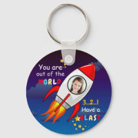 Astronaut rocket outer space personalised photo