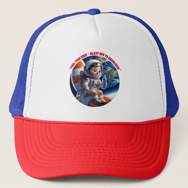 “Astronaut Rocket Space Adventure Cap (Front)