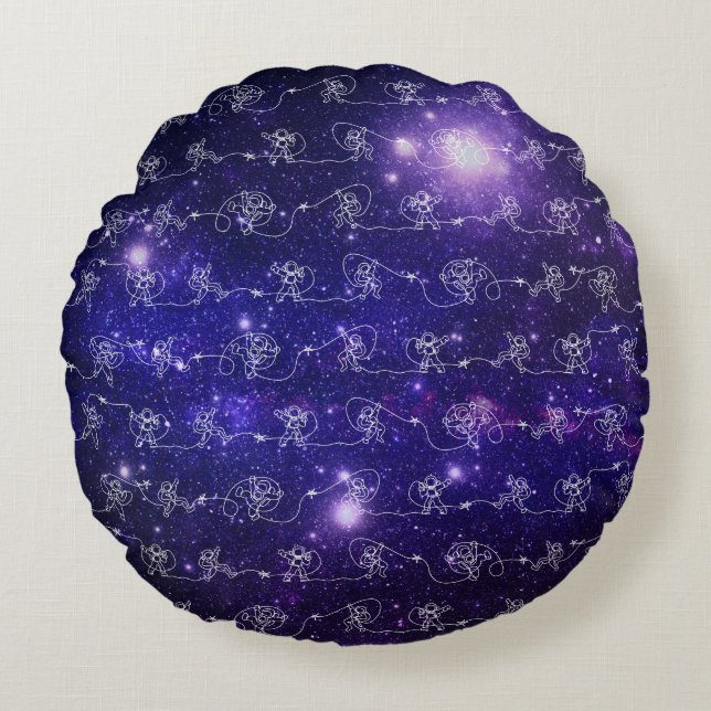 Astronaut Round Cushion (Front)