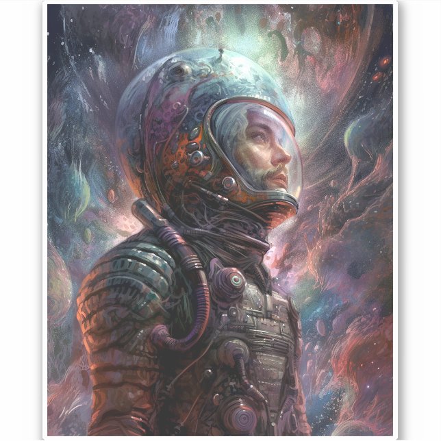 Astronaut Science Fiction Art (Front)