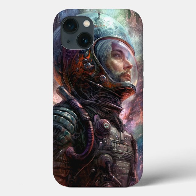 Astronaut Science Fiction Art Case-Mate iPhone Case (Back)