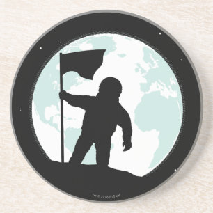 Astronaut Silhouette Coaster