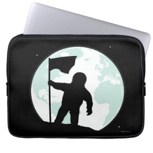 Astronaut Silhouette Laptop Sleeve