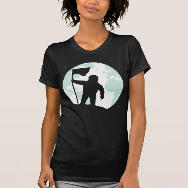 Astronaut Silhouette T-Shirt (Front)