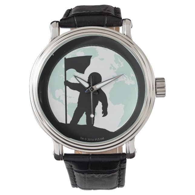 Astronaut Silhouette Watch (Front)