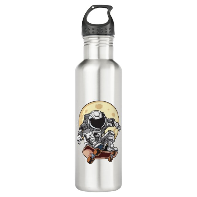 Astronaut Skate 710 Ml Water Bottle (Front)