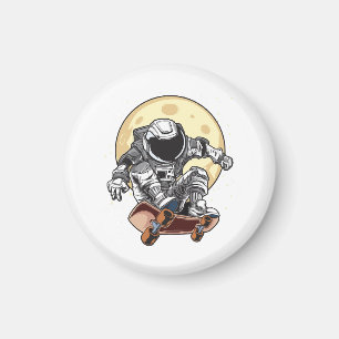 Astronaut Skate Magnet