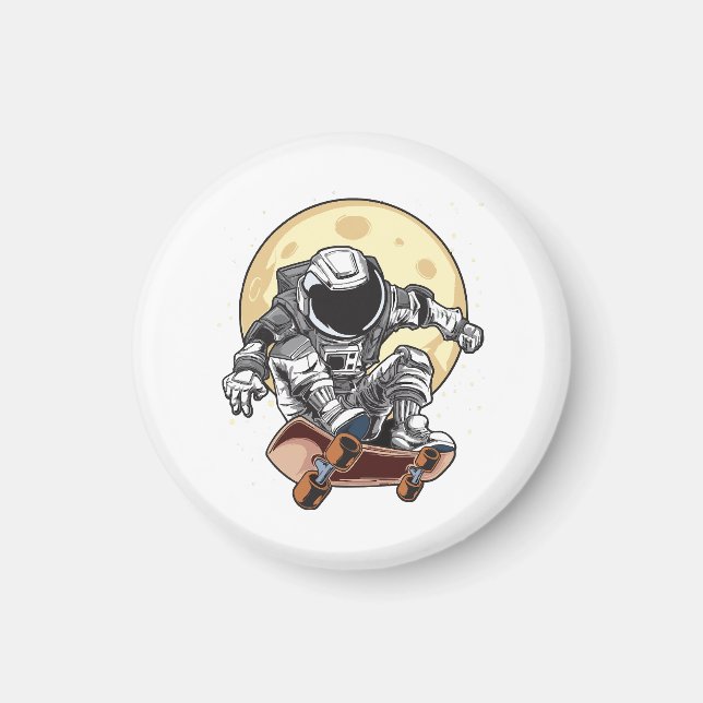 Astronaut Skate Magnet (Front)