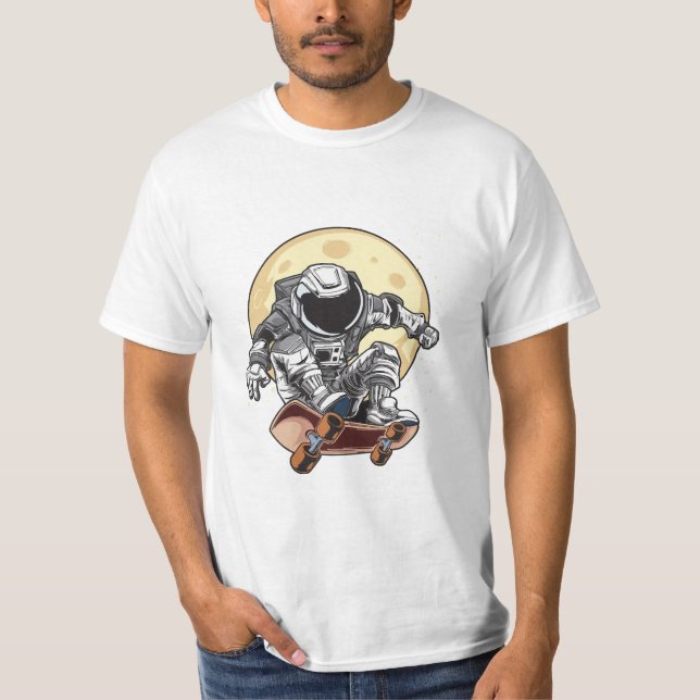 Astronaut Skate T-Shirt (Front)