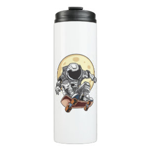Astronaut Skate Thermal Tumbler