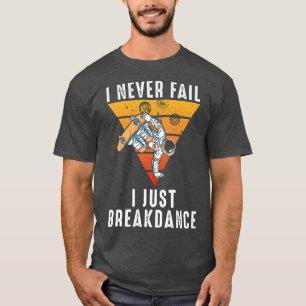 Astronaut Skateboarder Breakdance Skater Skateboar T-Shirt